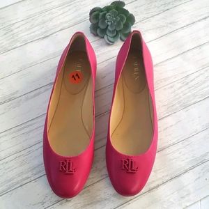 NEW Pink LAUREN Ralph Lauren Ballet Flats